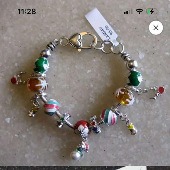 Landau Women’s Ambrosia Collection Holiday Bracelet 8” - Picture 1 of 8